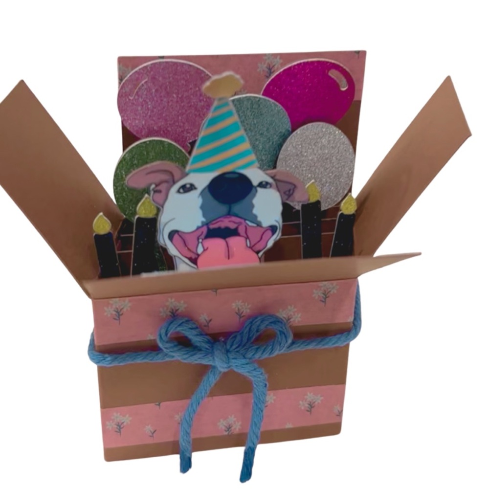 Custom Birthday Pop-Up Card